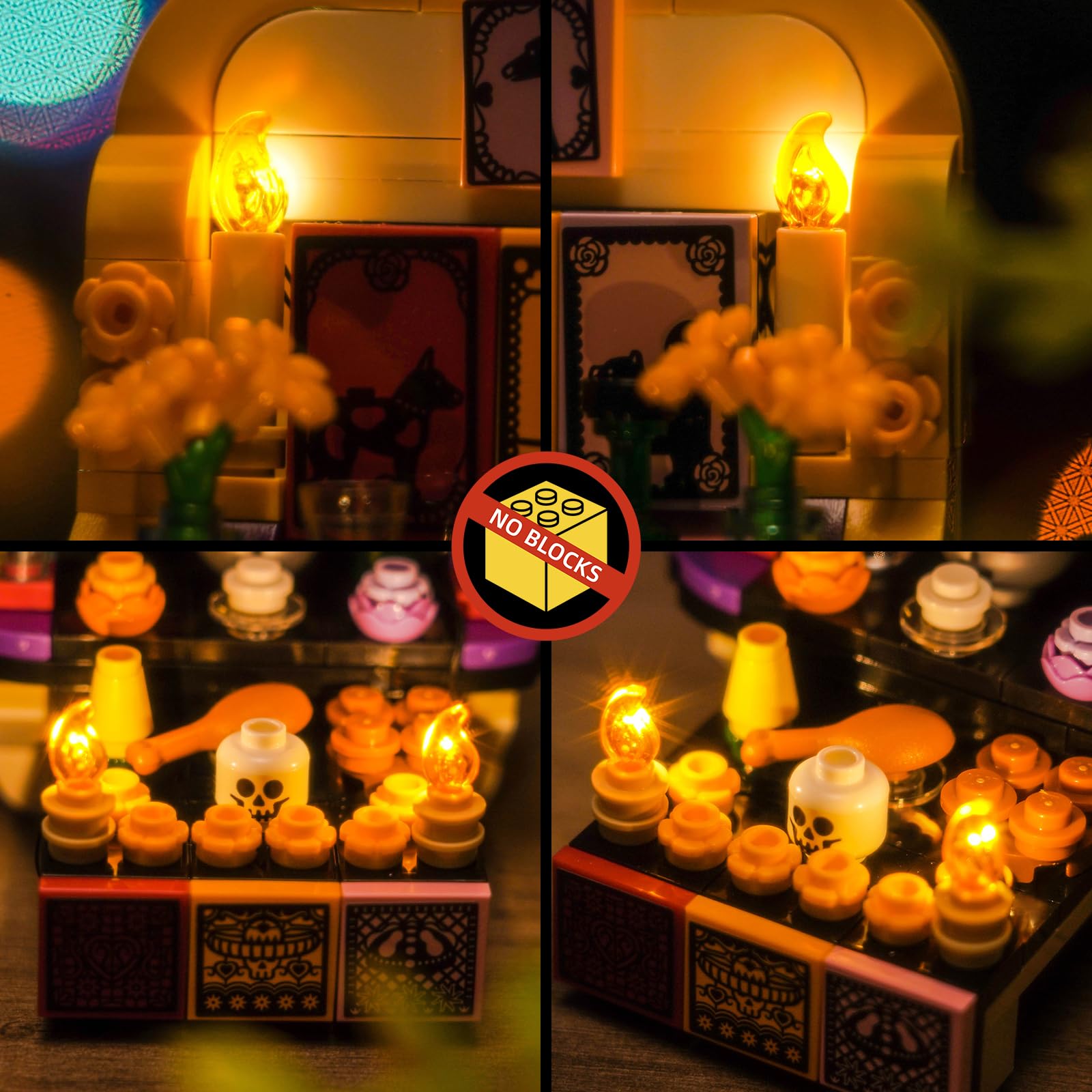 Light Kit Compatible with Lego 40811 Altar of the Dead (No Model) - Image 4