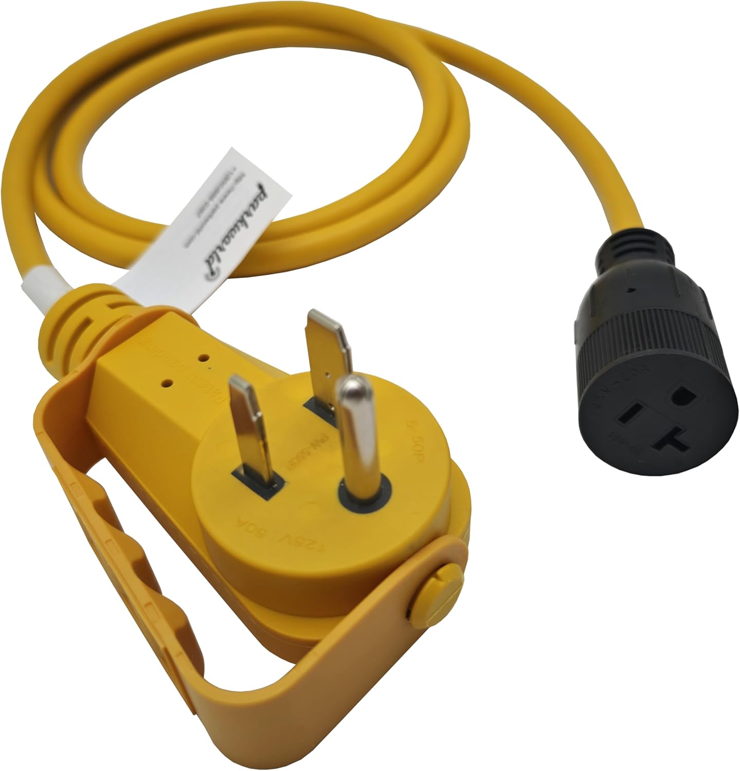 Parkworld 65603 NEMA 5-50 Male Plug to 5-20 Female Receptacle, 3-Prong 50 AMP 125 Splitter Adapter Cord (6FT)
