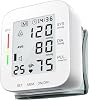Blood Pressure Monitors for Home Use Voice Broadcast Blood Pressure Monitor Wrist Blood Pressure Machine Digital Blood Pressure Cuff 2x99 Readings with Carrying Case White