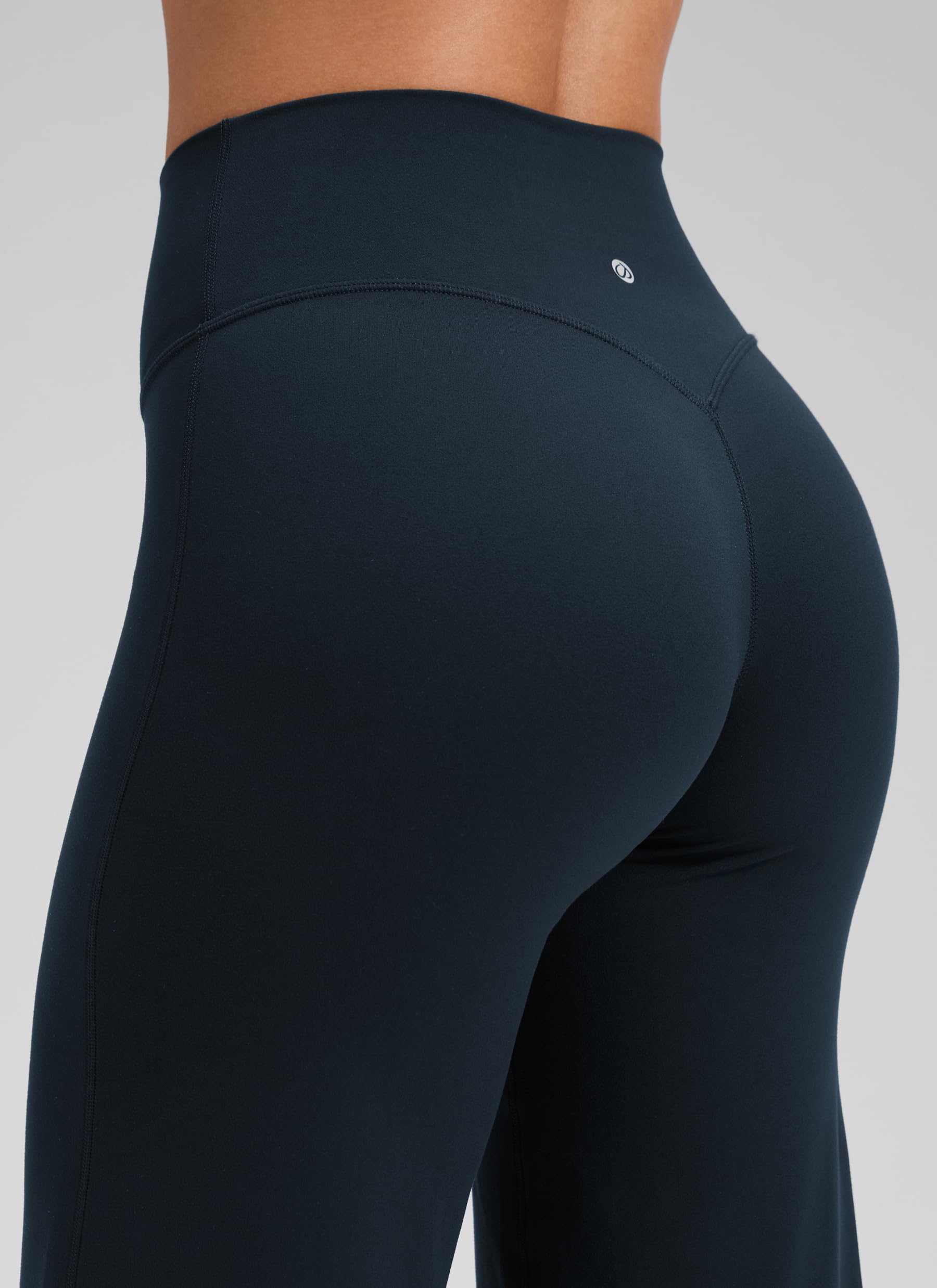CRZ YOGA Softretch Pantalones Anchos - 71/76/81cm | Sin Costura Frontal, Ultra Cómodo, Tacto Sobre la Piel, Yoga, Casual, Cintura Alta, para Mujer