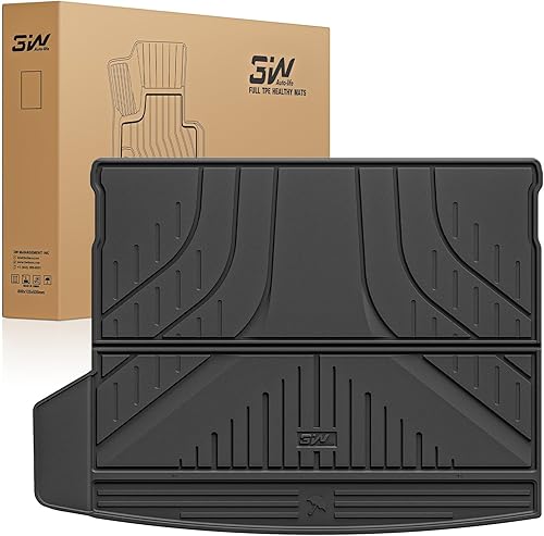 Miniatura 25 de 3W BMW Serie 5 G30 Alfombrilla de Maletero Apta para 2017-2023 Todo Clima TPE Alfombrillas de Maletero Ajuste Personalizado para BMW Serie 5 520i