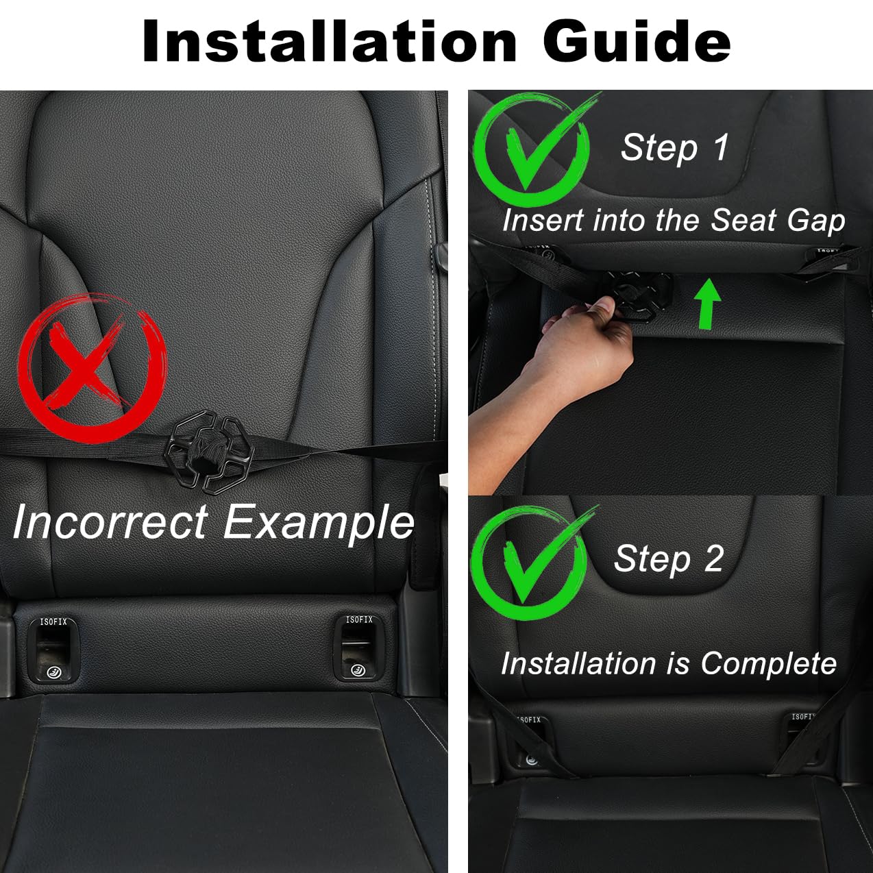 Car Seat Organizers Multi-functional Back Seat Protectors Storage Pouches and Tray Holders for Cars Kids Seat Back and — view 5