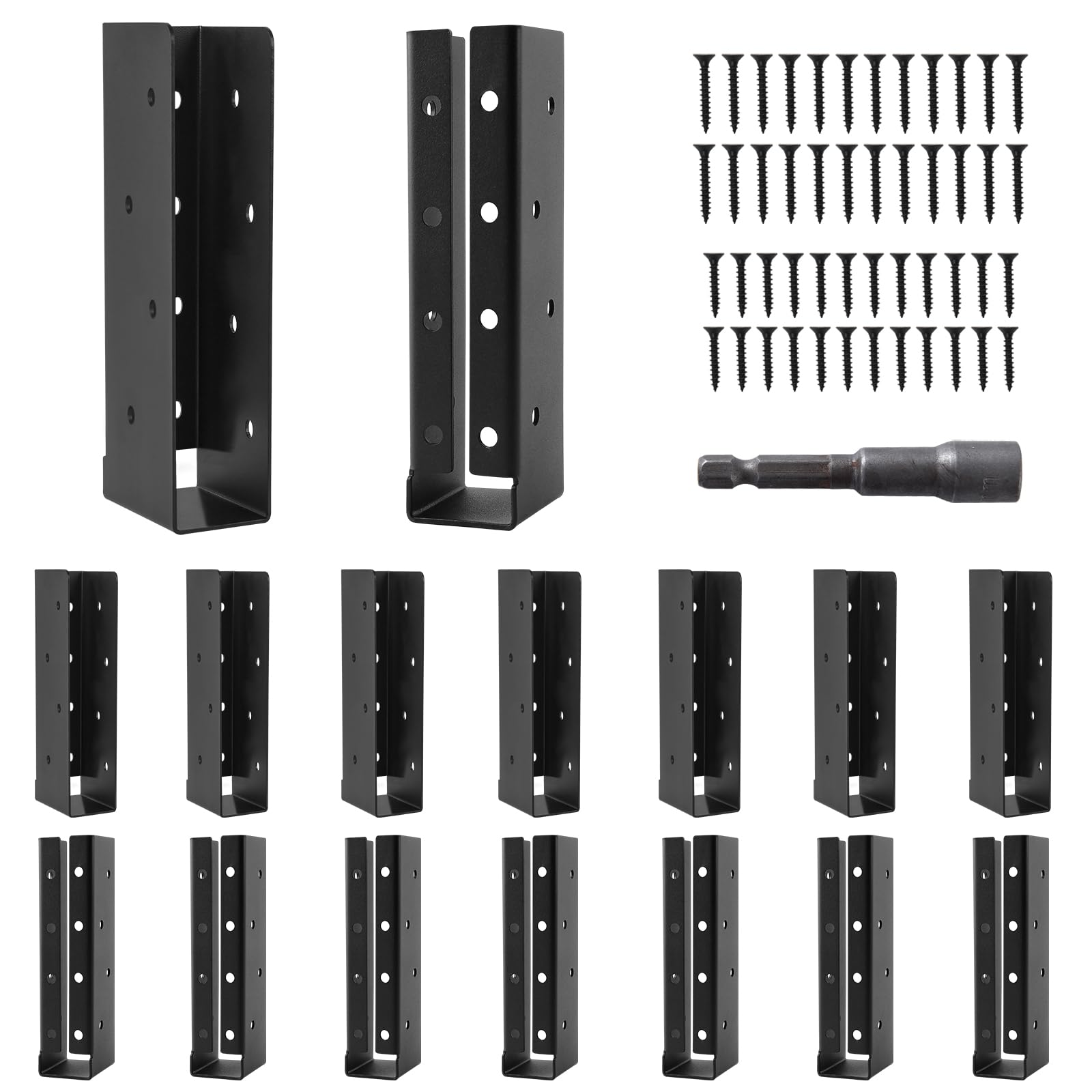 Concealed Joist Hangers - 24 Pack -18 Concealed Joist Hangers - 24 Pack -18
