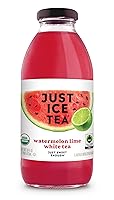 Vista 31 de Just Ice Tea Té helado orgánico, botellas de vidrio de 16 onzas líquidas (té de hierbas de hibisco de bayas, paquete de 12)