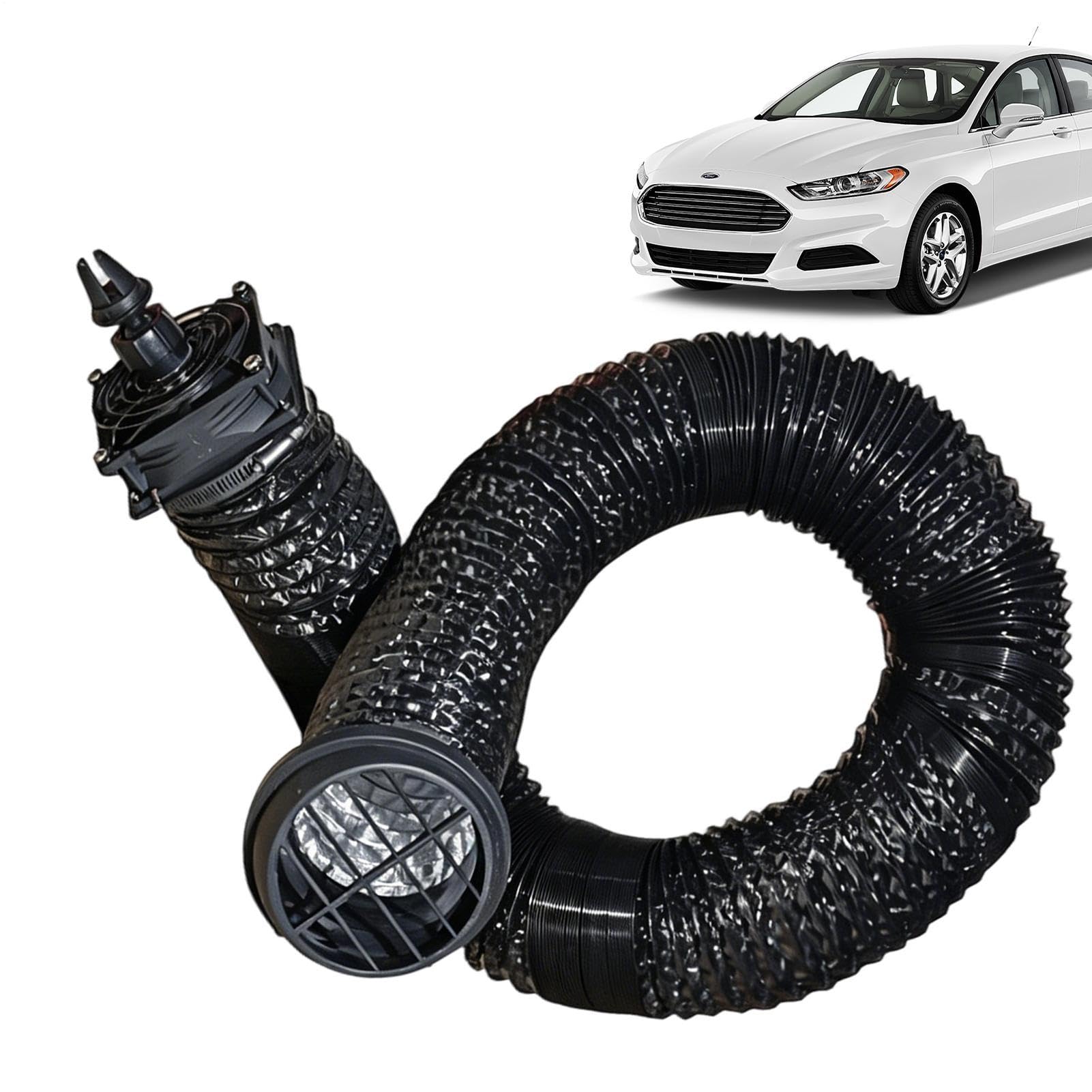 Prolunga per Bocchette di Ventilazione Auto Adattatore Con Tubo Pieghevole | Estensione per Bocchette di Aerazione Auto Uso Esterno Tenda Da Campeggio Interno Camion SUV E Camper