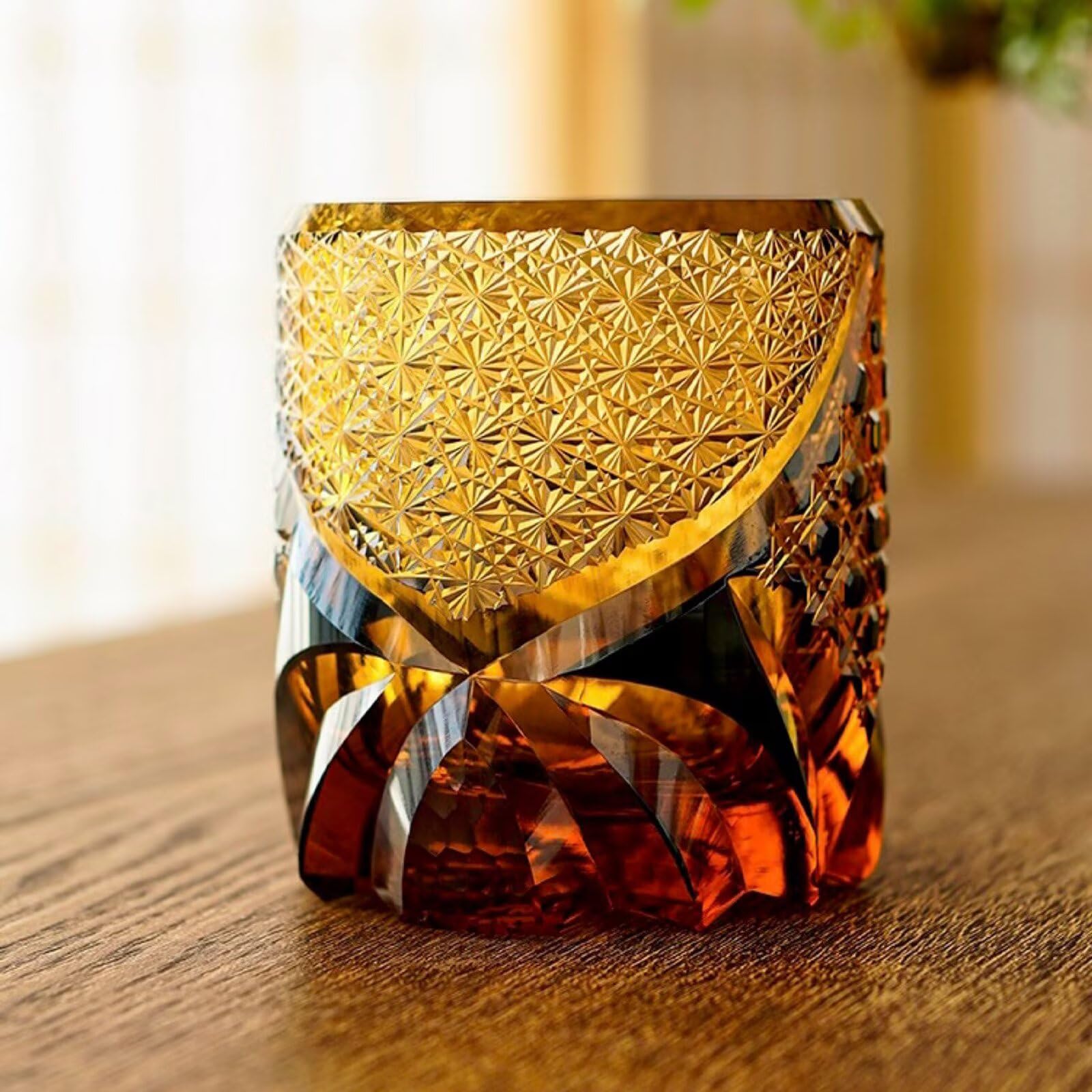 Vaso de whisky de cristal sin plomo