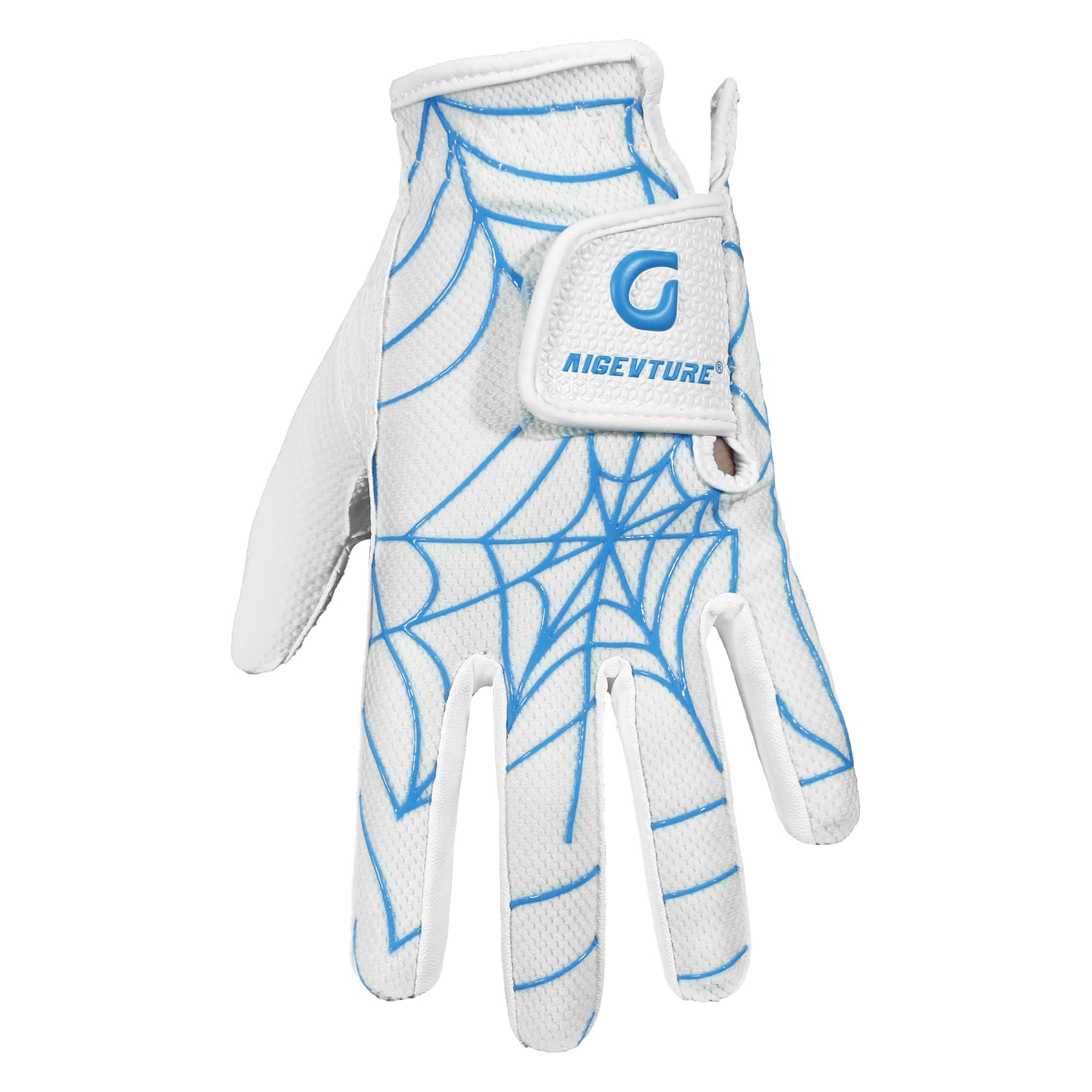 AIGEVTURE Golf Gloves Kids Junior Toddlers Left Hand Children's Premium Youth Golf Gloves Boys Girls Black L Left Hand