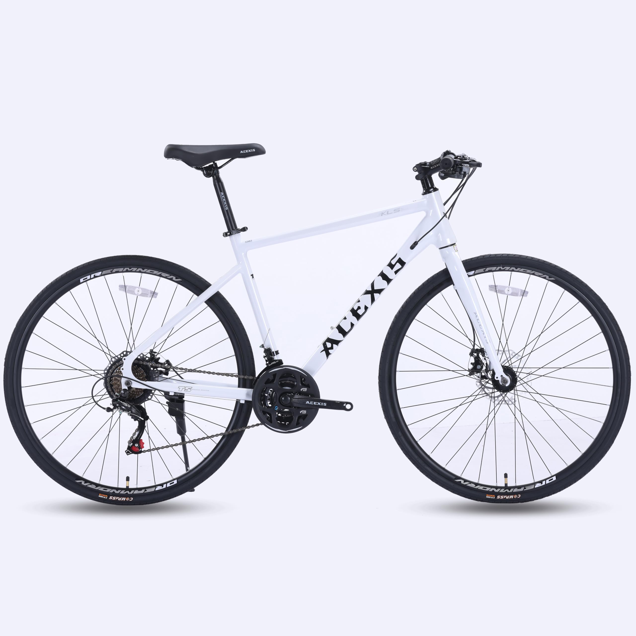Amazon | ACEXIS クロスバイク 自転車 シマノ21段変速 適応身長160cm 