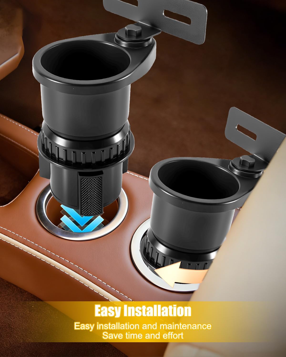 Upgrade CB Radio Mounting Brackets Drinks Cup Holder Mount, Cup Holder Radio Mount