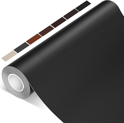 Parche de reparación de cuero autoadhesivo, cinta de reparación de cuero de 17 x 30 pulgadas, parches de cuero grandes para sofás, muebles, asientos