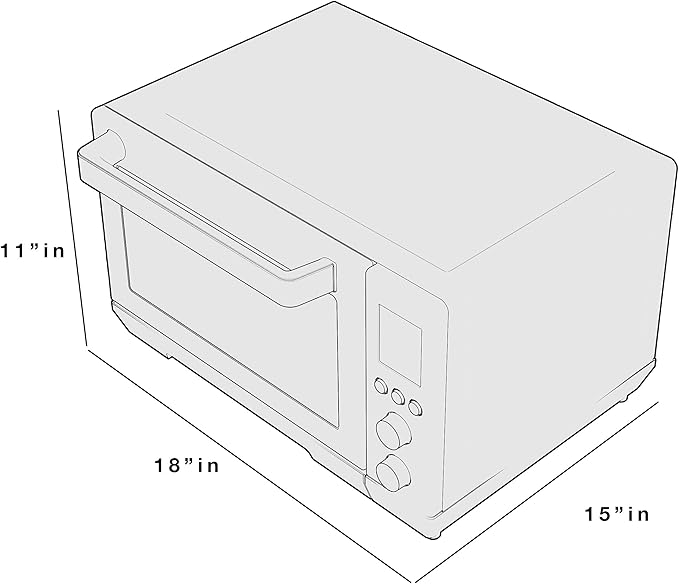 Horno Tostador de Convección GE, 0.88 pies³, Acero Inoxidabl miniatura 3