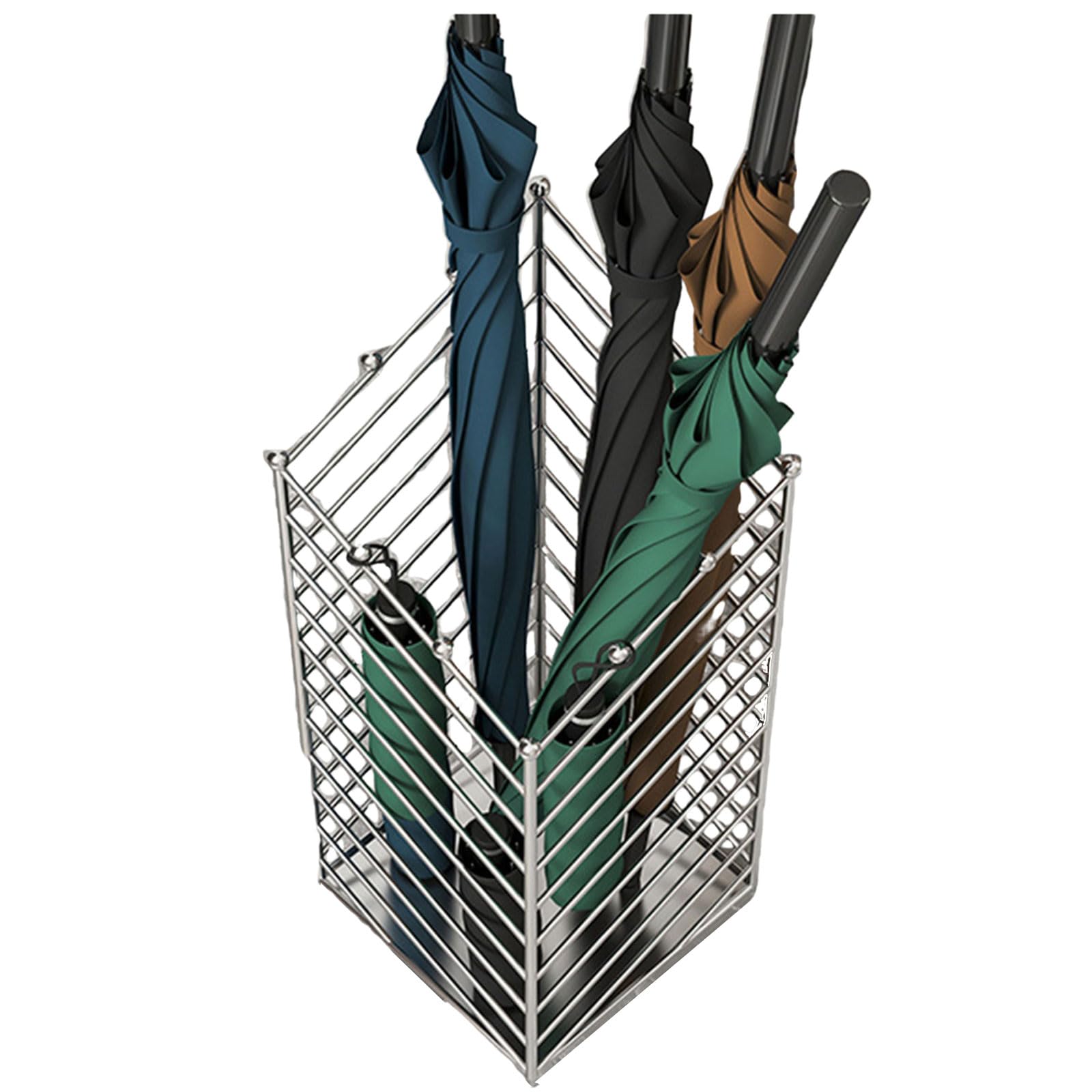 Porte-parapluie intérieur avec récupérateur d'eau pour éviter les sols mouillés