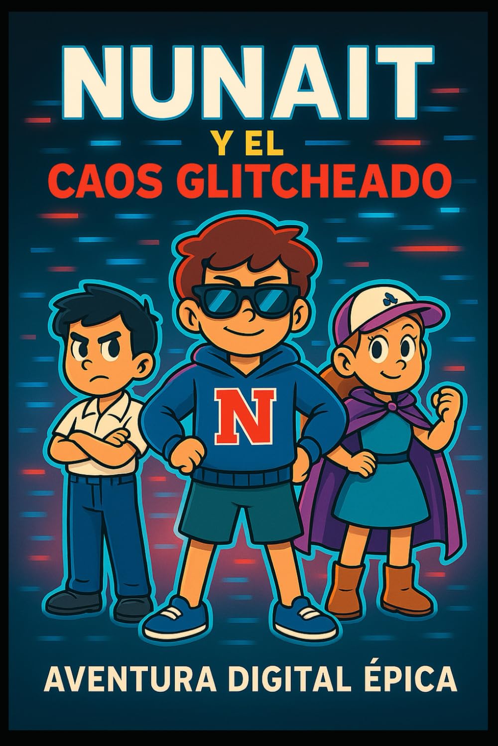Nunait y el Caos Glitcheado: Una aventura épica entre códigos rotos y secretos ocultos