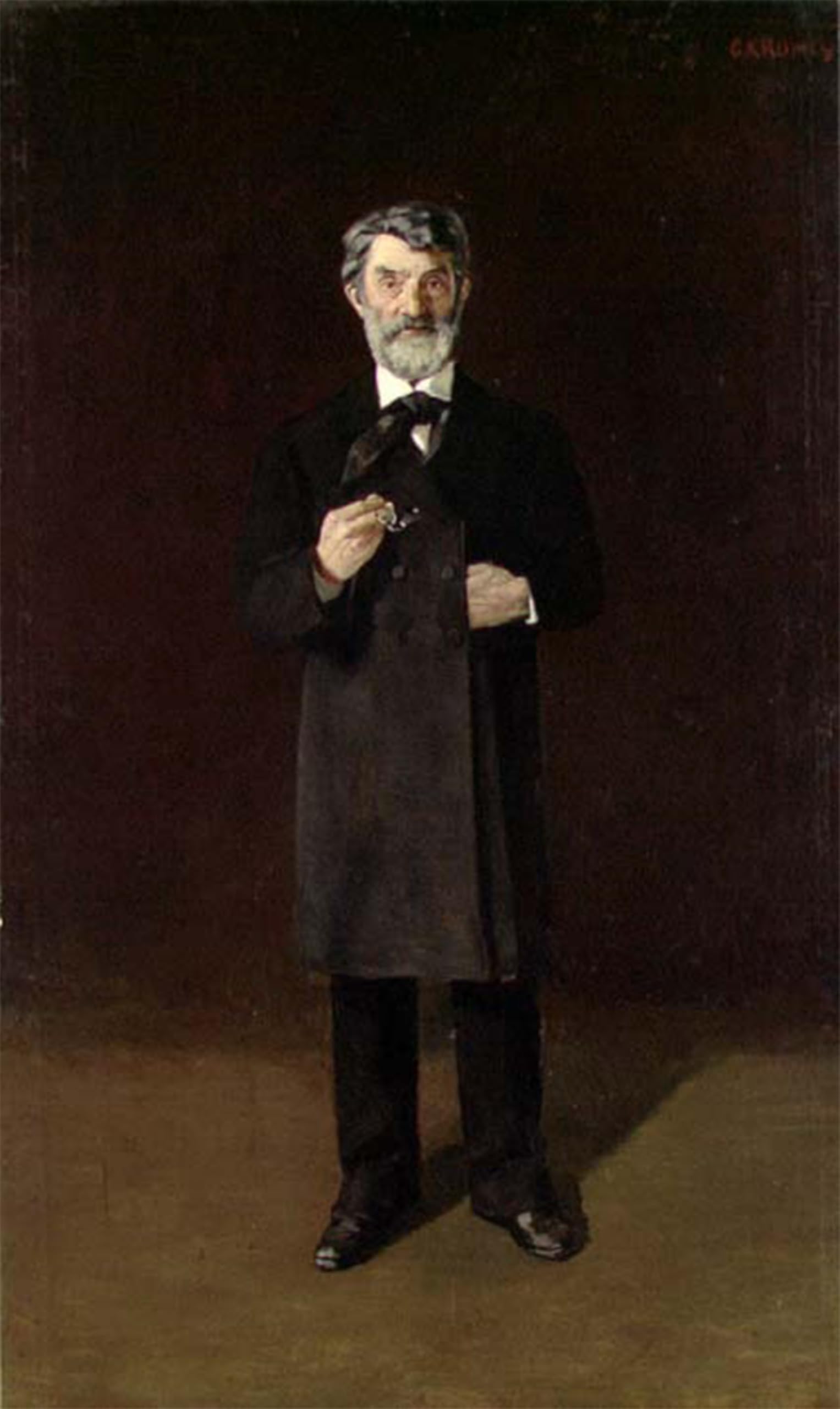 Artxlxxbn No Frame Famous Print Painting Colorful Art Print Prime Minister Johan Sverdrup By Christian Krohg Canvas Art Decorations For Home Decor 60X90cm