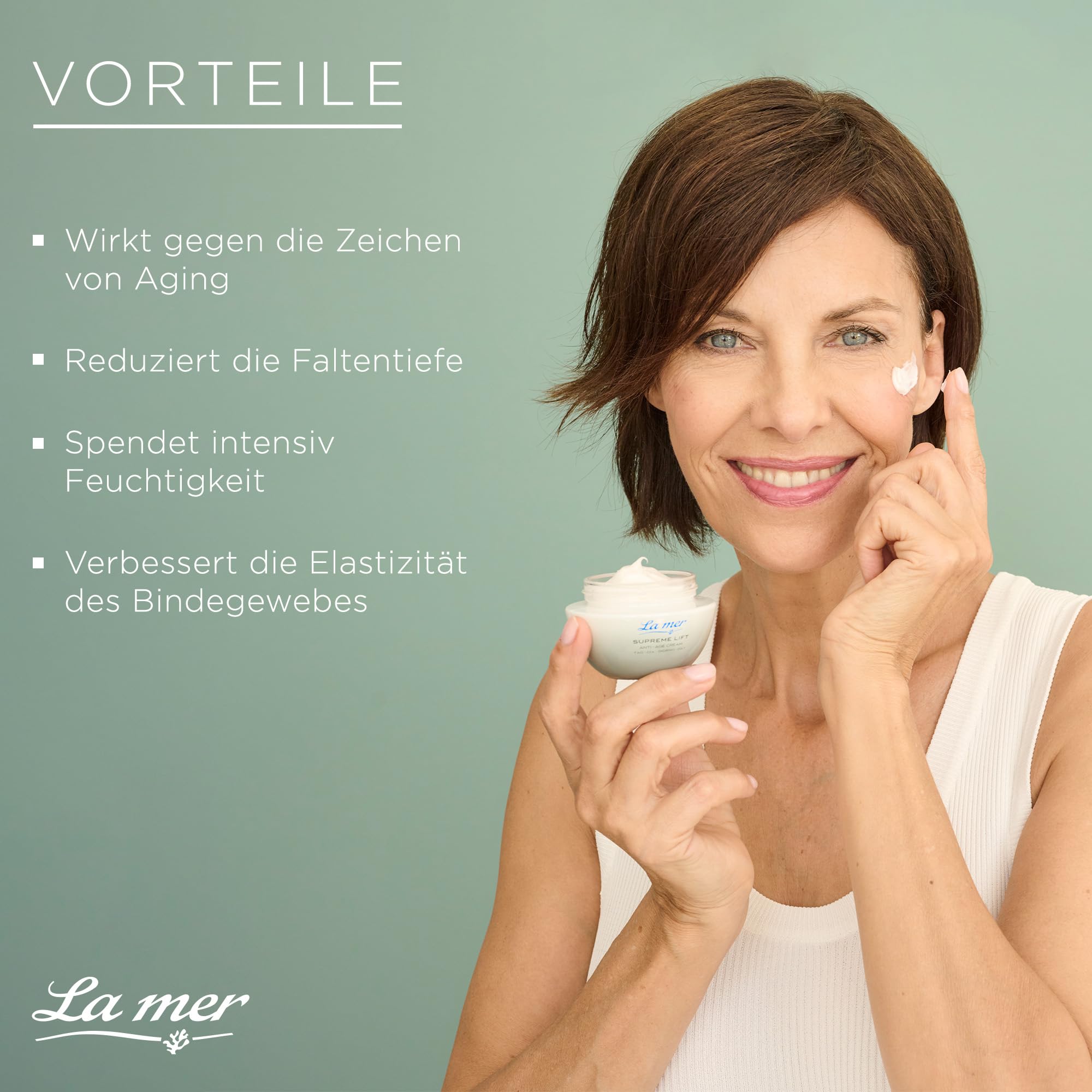 Suprme Lift Anti-Age Cream Tag - Verbesserte Rezeptur und Design - Wirkt gegen die Zeichen von Aging - Intensive Feuchtigkeit - Reduziert Faltentiefe und glättet die Haut - 50 ml