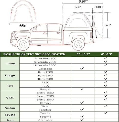 Miniatura 5 de ZHIDONGZHI Tienda de campaña con revestimiento impermeable, doble capa para tienda de campaña portátil, cómoda y espaciosa tienda de campaña para 2