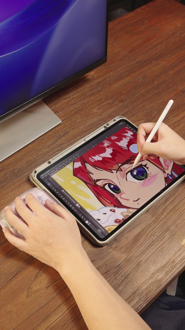 Amazon.com: TOUR BOX Elite Plus - iPad Drawing Bluetooth