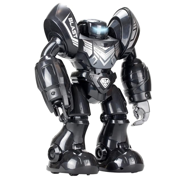 Foto 2 de 7 de Silverlit YCOO - Robo Blast Black - Robot Remoto - Función de Disparo - Música incluida