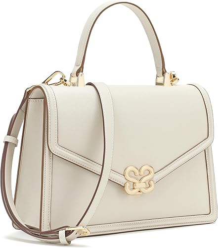 Miniatura 7 de Bolsa con asa superior, bolso de mano con asa superior para mujer, bolso de cuero de moda y bolso cuadrado elegante Beige,Gris oscuro,Negro