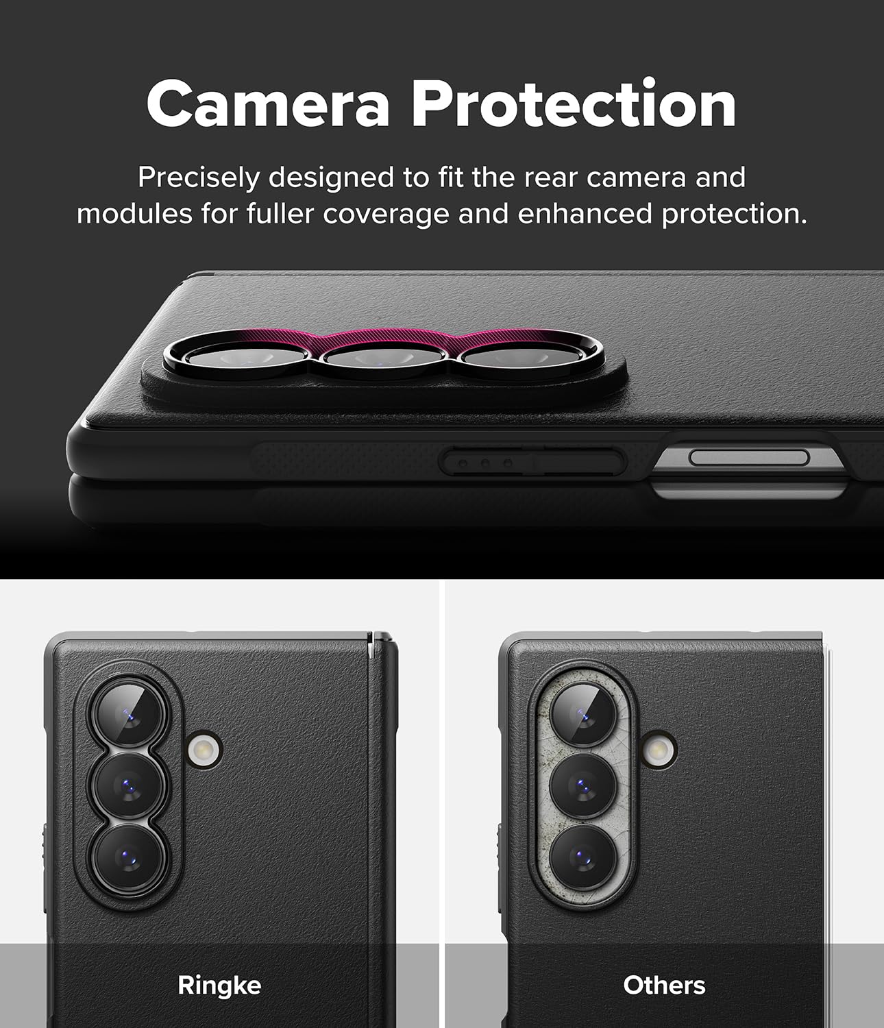 Ringke Funda y Protector Pantalla para Galaxy Z Fold 8 Ultra