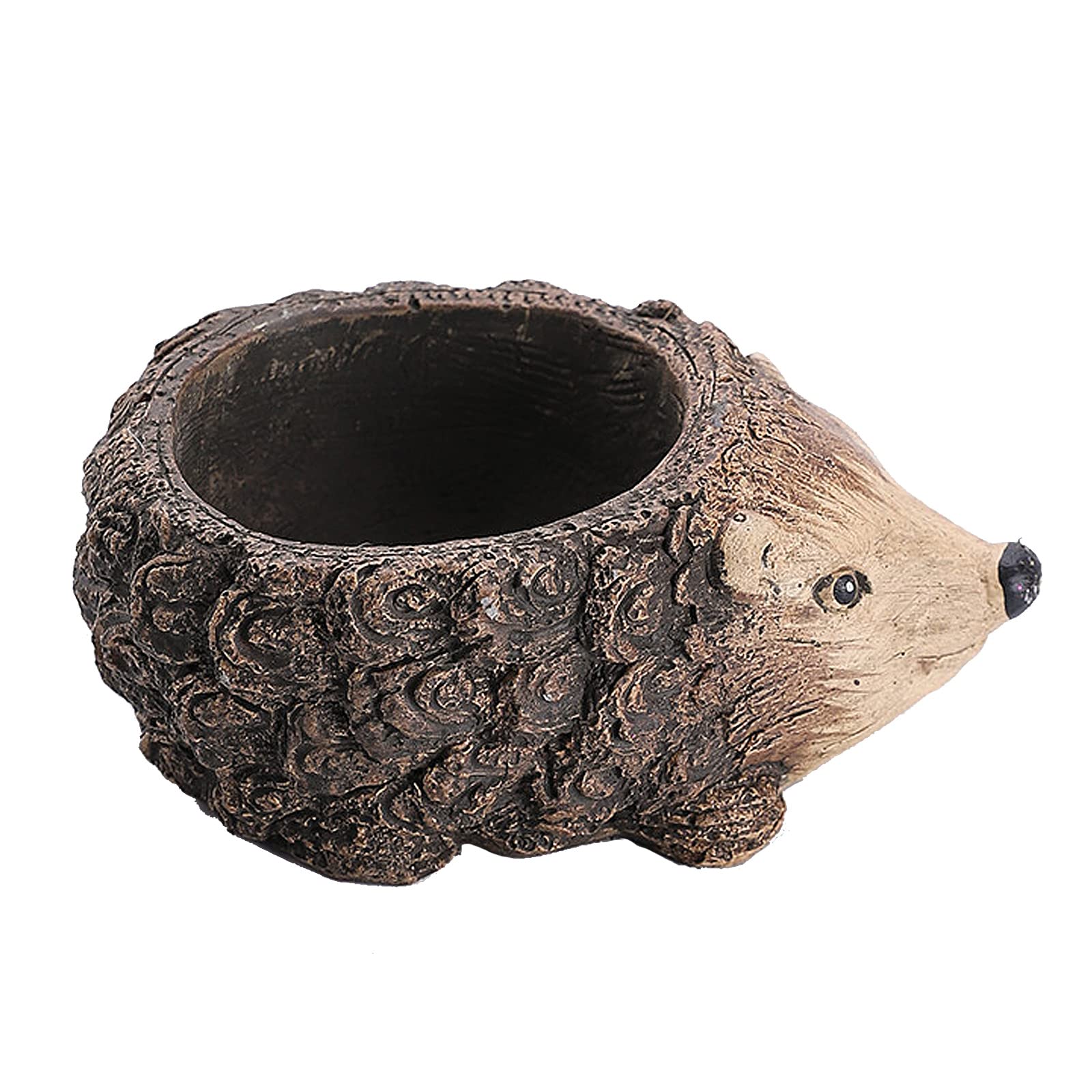 Wnvivi Animal Succulent Pot,Mini Cute Flower Plant Pots,Turtle & Frog & Hedgehog Shape Small Planter for Home Garden Balcony Decoration(Hedgehog)
