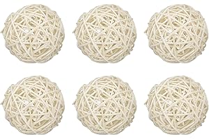 MECCANIXITY Wicker Rattan Balls