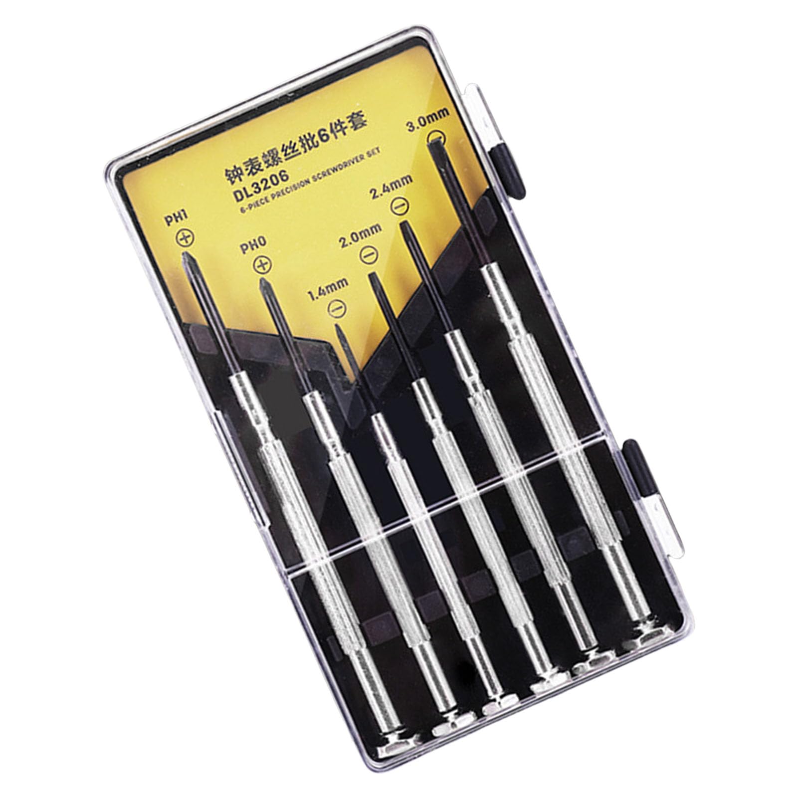 6Pcs Multifunctional Small Screwdriver, Steel Screwdriver Hand Tool for Eyeglass, Sunglasses, Electronics Precisions Set Hand Tool Repair