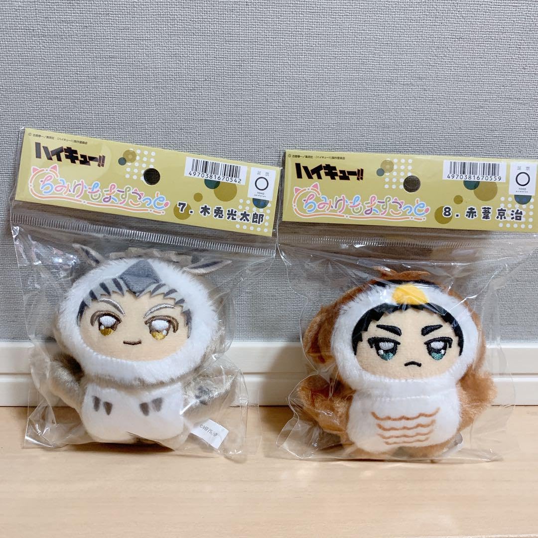 Amazon.co.jp: ちみけもますこっと 赤葦 木兎 JKID : おもちゃ