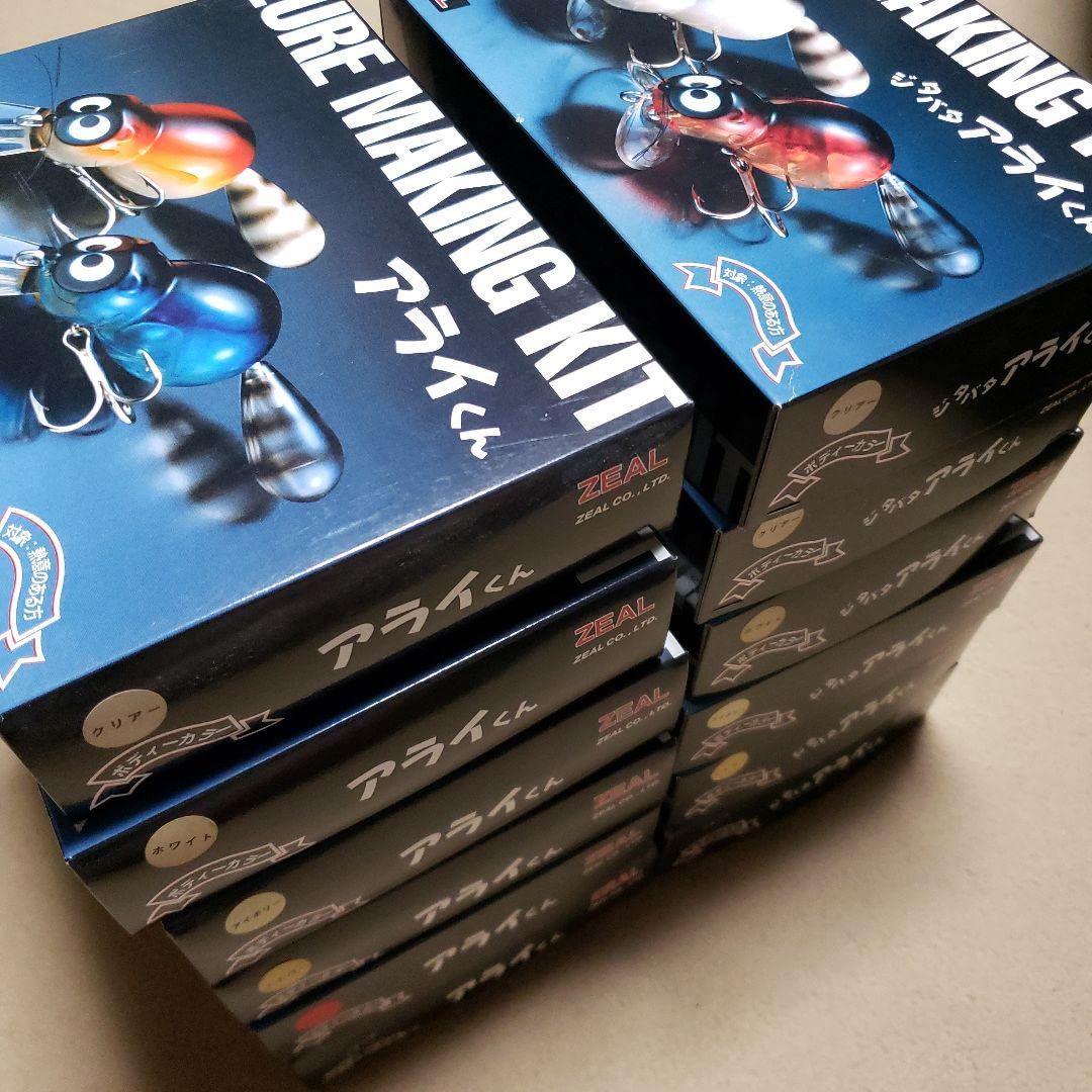 ジタバタ アライくん LURE MAKING KIT プラモ ハンドメイドルアー ジタバタ アライくん LURE MAKING KIT プラモ ハンドメイドルアー