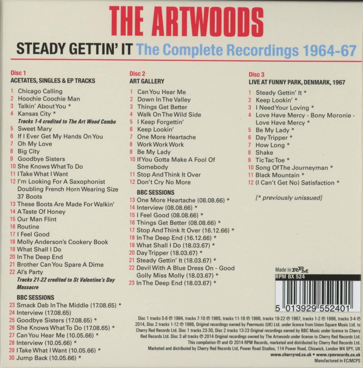 Steady Gettin' It: Complete 1964-67