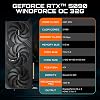 Tarjeta gráfica GIGABYTE GeForce RTX 5090 WINDFORCE OC 32G, sistema de enfriamiento WINDFORCE, 32GB 512-bit GDDR7, GV-N5090WF3OC-32GD 3