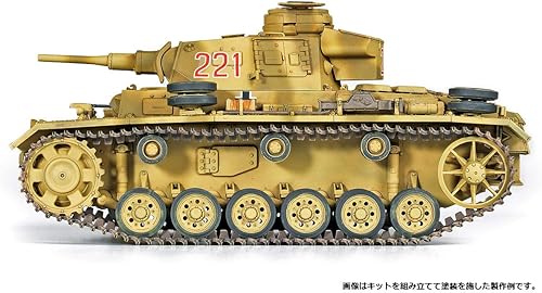 Miniatura 5 de Academy 135 German Tank III AUSF.J North Africa #13531 Kits de modelos de hobby