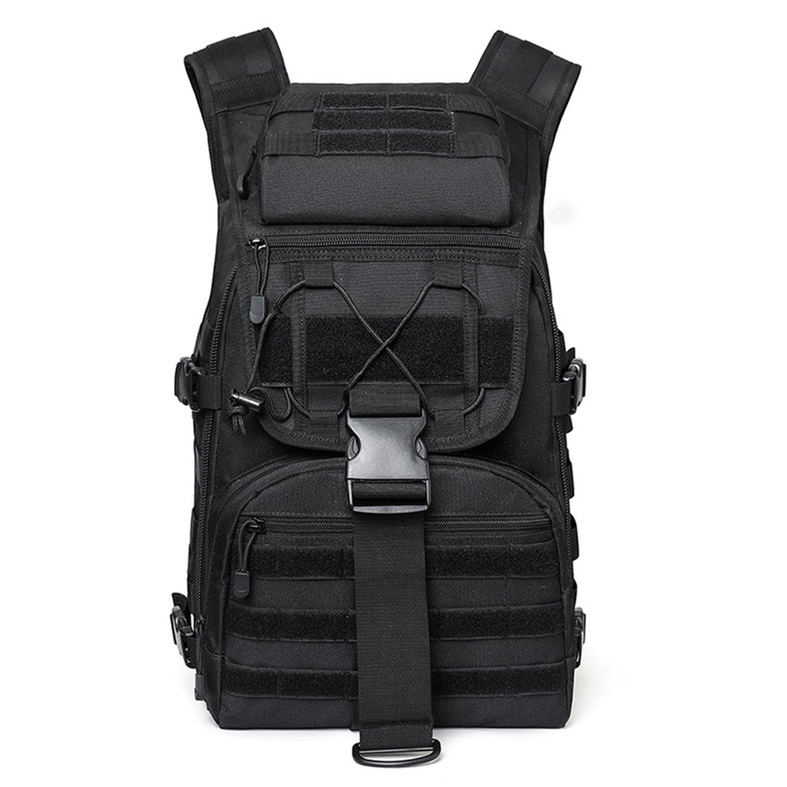 Lawaia 35L sac a dos homme voyage, sac à dos militaire loisir etanche, sac a dos sport, sacs à dos de randonnée imperméable (Noir)