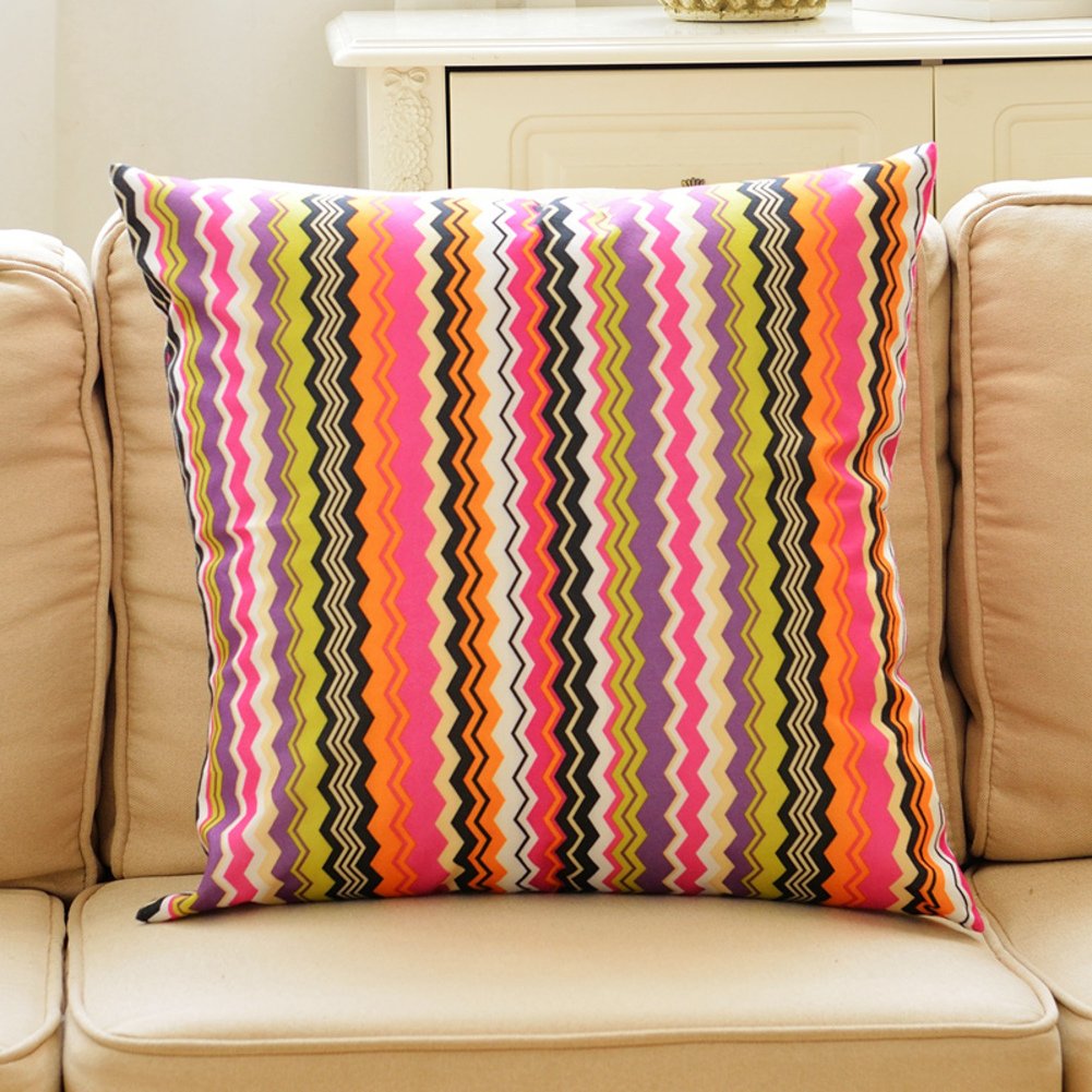 Coussin canapé Méditerranée orientale 45x45cm finition premium teinture Version B