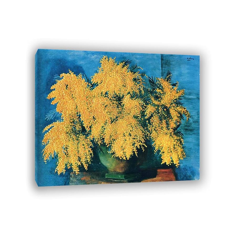 plants.b＊モイーズ・キスリング  ミモジー ミモザ リトグラフ額縁 plants.b様専用＊モイーズ・キスリング ミモジー ミモザ