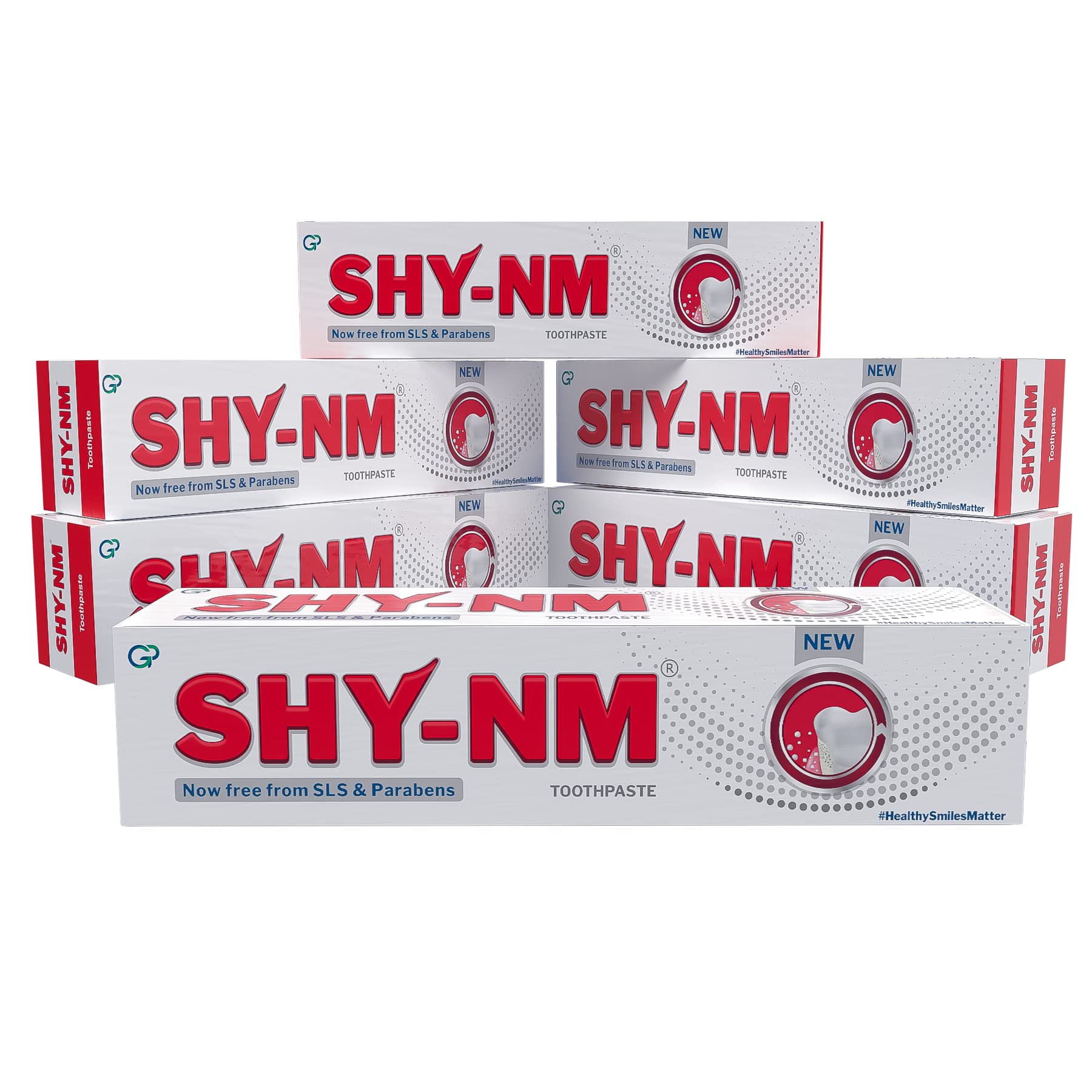SHY-NM Toothpaste | Sls Free, Parabens Free And Vegan Friendly | Fresh Mint Flavour (Pack Of 6) 100G, Freshening (B09VH3W5GJ) Amazon Price History, Amazon Price Tracker