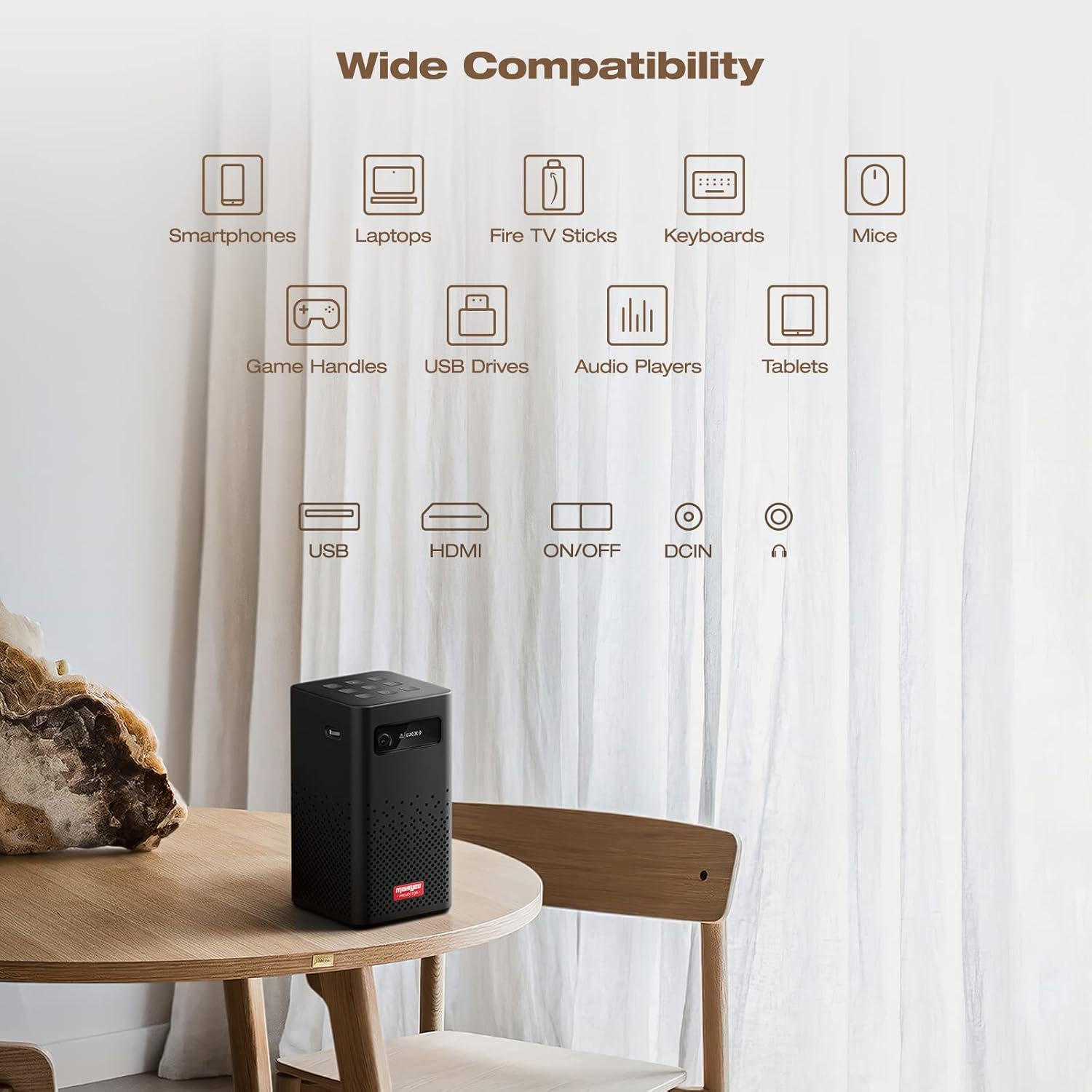 🛒 Crаzу Dеаlѕ Missyee Mini DLP Projector, 150 ANSI Lumens Android 9.0 Portable Projector Supports WiFi, 1080P, HDMI USB, Bluetooth Speakers, Built-in Rechargeable Battery with Carry Case and Tripod Amаzоn Crаzу 🔥 Dеаlѕ Missyee Mini DLP Projector, 150 ANSI Lumens Android 9.0 Portable Projector Supports WiFi, 1080P, HDMI USB, Bluetooth Speakers, Built-in Rechargeable Battery with Carry Case and Tripod