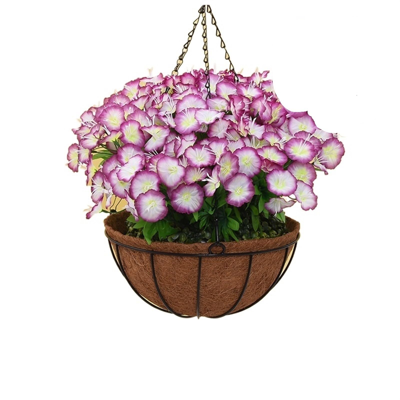 Simulazione Di Schiuma Di Fiori Artificiali Morning Glory Adatta Per Bouquet Da Sposa Fai-Da-Te Centrotavola Per Addio Al Nubilato Decorazioni Per Feste(E,L)