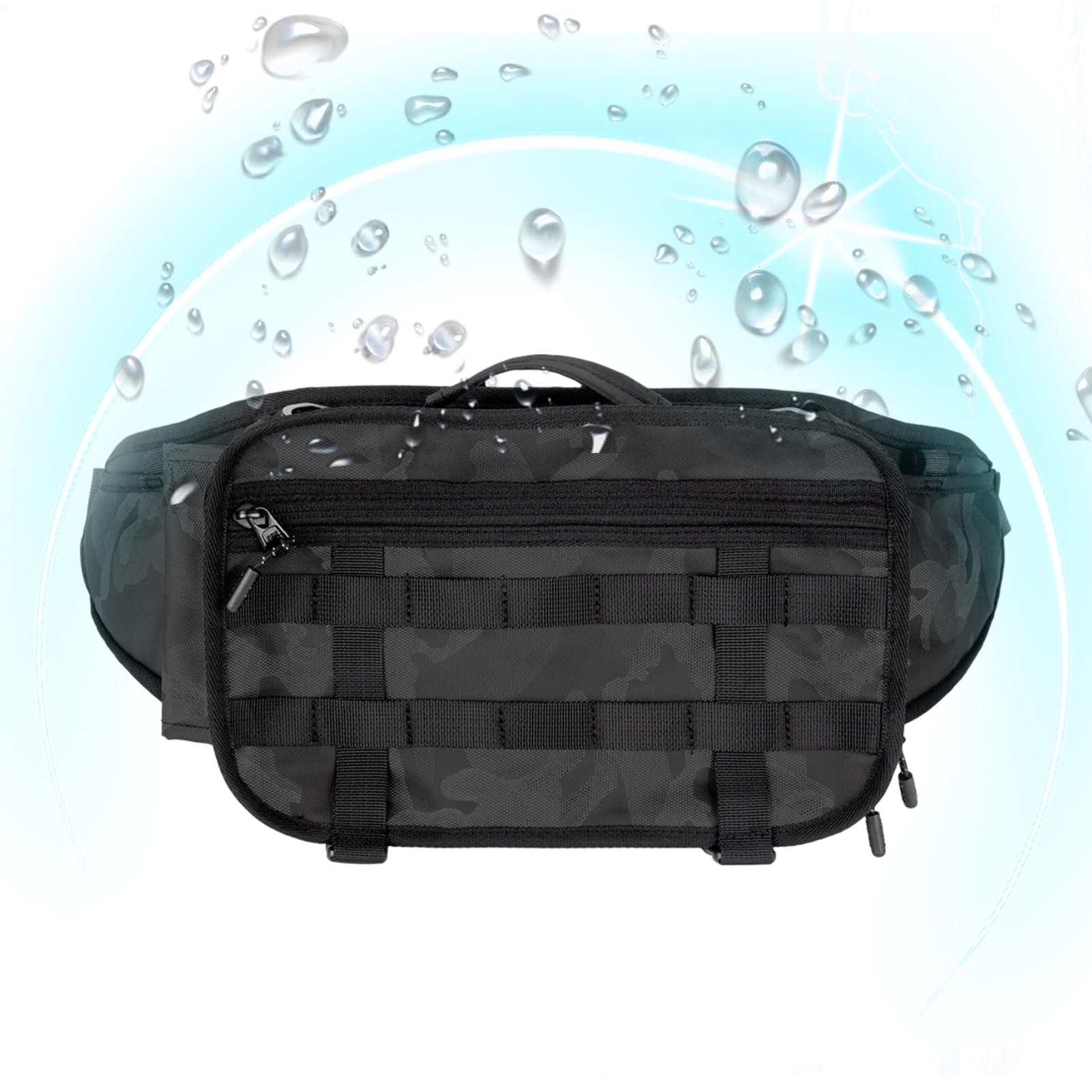 Sac Ceinture De Pêche Étanche Multi-Compartiments