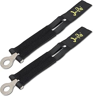 Jeri-Rigg Heavy Duty Tie Down Strap Anchor Point and Multi-Use Rigging Assistant, Ratchet Strap Eye Loop Tie Down Mount for Securing Cargo (2 pk, LL)