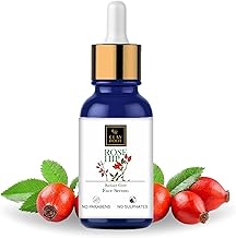 Clayroot Organic Rosehip Seed Oil for Face & Skin, 100% Pure Cold Pressed Unrefined Natural Rose Hip Oil for Anti-Aging, Acne Scar, Stretch Mark, Skin, Hair & Nails Care, Gua Sha Massage (30ml)