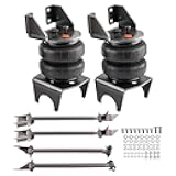 Weld-on Triangulated 4 Links Suspension Kit and 5000 lbs Air Suspension Bags Kit Universal for Trucks Cab Chassis Hotrod Ratrod