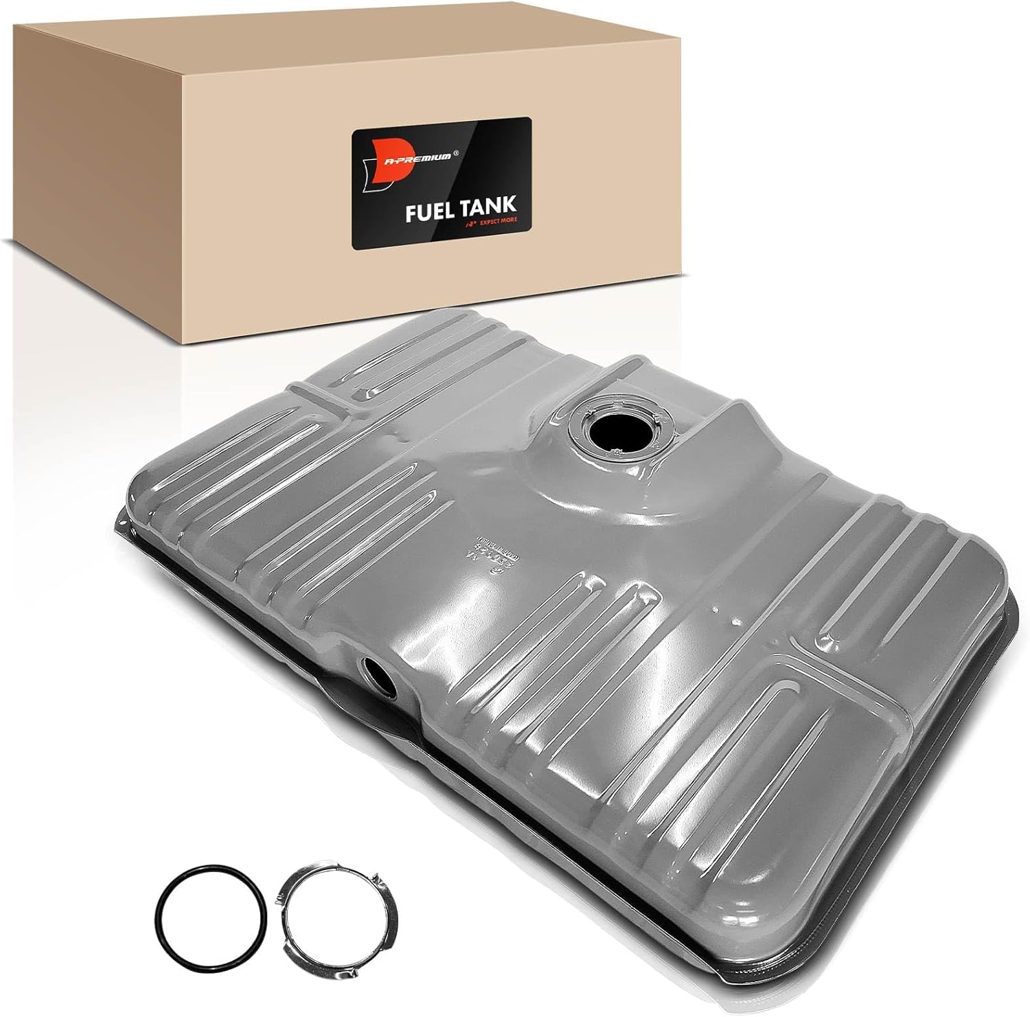 A-Premium Fuel Tank with Lock Ring & O Ring Compatible with Chevrolet Impala, Caprice, Bel Air & Buick Electra, LeSabre, Riviera & Cadillac Brougham, DeVille, Fleetwood & Oldsmobile Delta 88 & Pontiac
