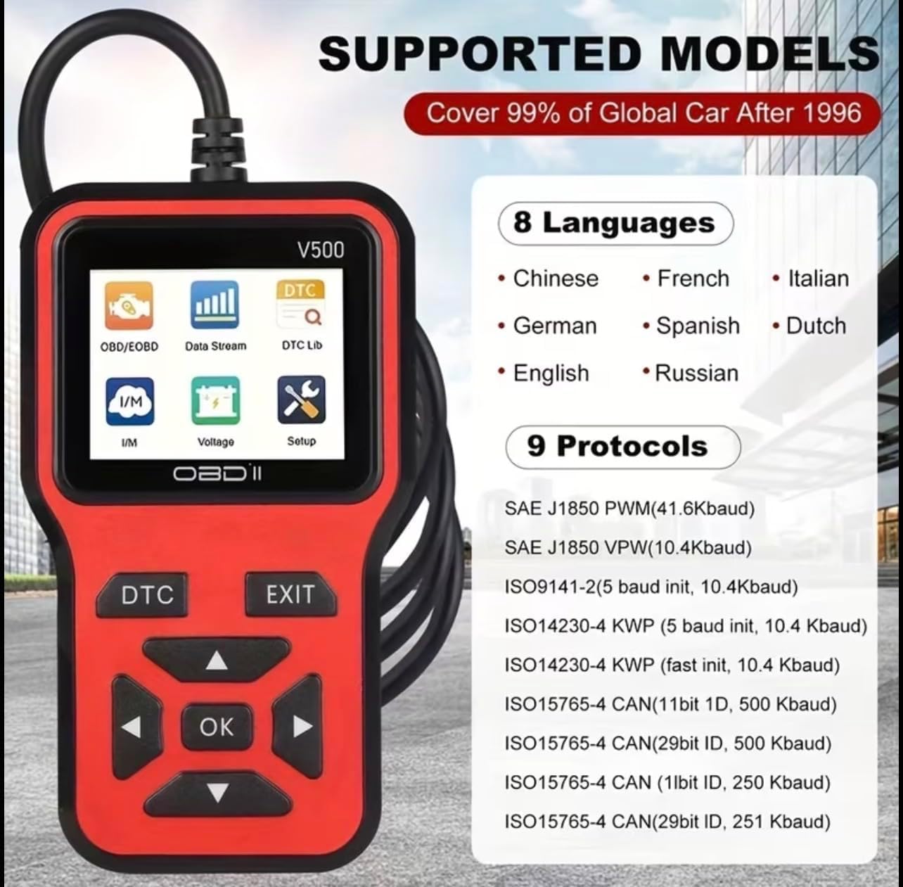 KFZ Diagnose Scanner für VW Jetta III 2016-2024