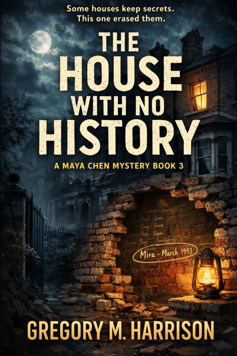 The House With No History: A Maya Chen Mystery - Book 3 (The Maya Chen Mysteries)