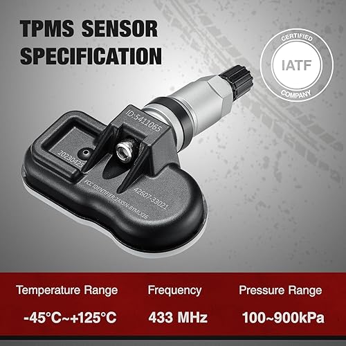 Miniatura 4 de BDFHYK Sensor TPMS mejorado 315Mhz Sistema de monitoreo de presión de neumáticos compatible con Toyota 4Runner Avalon Camry Corolla FJ Cruiser