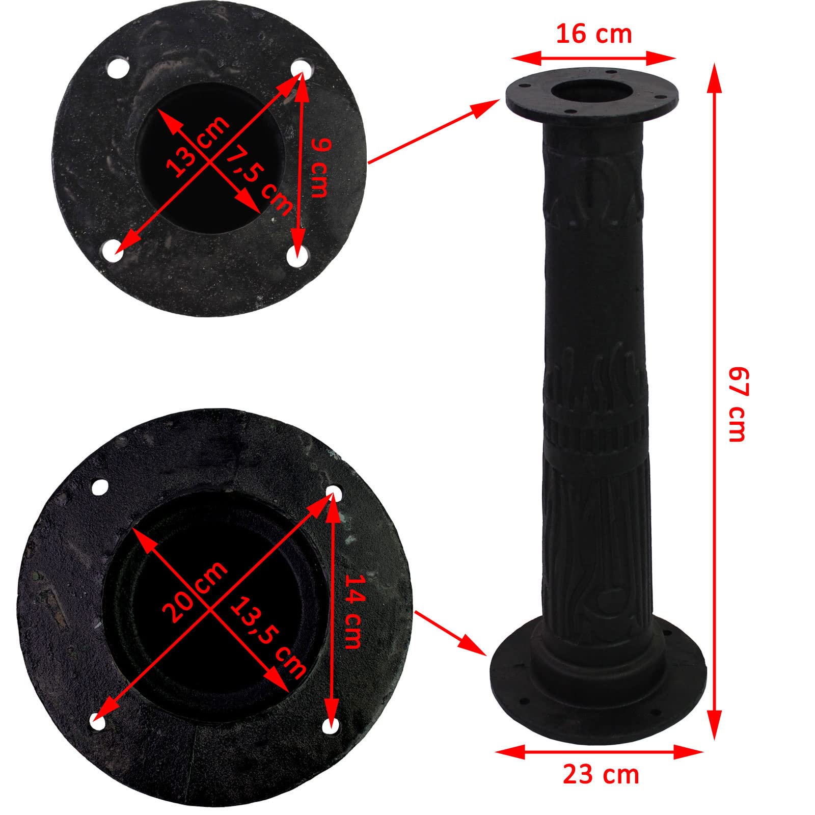 Schwengelpumpe + Pumpenständer Antik Nostalgie Gusseisen Handpumpe Gartenpumpe Ständer
