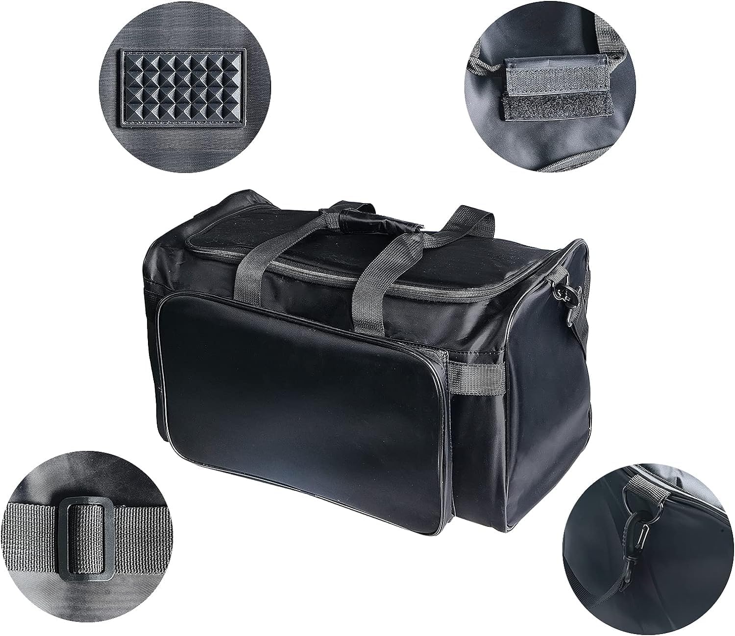 YXQ Sneaker Bag, 30L Large Capacity Multi-Function 4-Layer Gym Bag with Durable Shoulder Strap Adjustable Waterproof Travel Bag for Men - Image 4