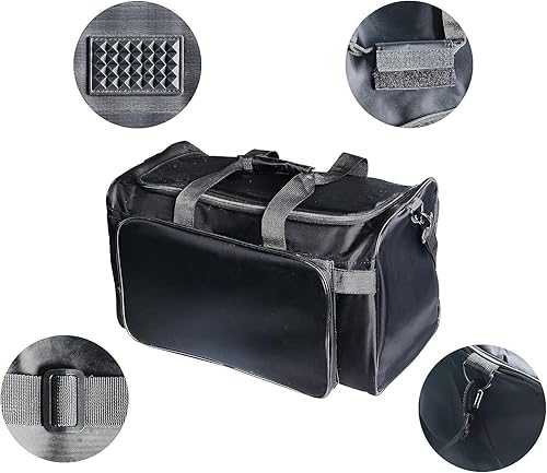Miniatura 4 de YXQ Bolsa para tenis, 30L de gran capacidad, multifuncional, bolsa de gimnasio de 4 capas con correa de hombro duradera, ajustable, impermeable