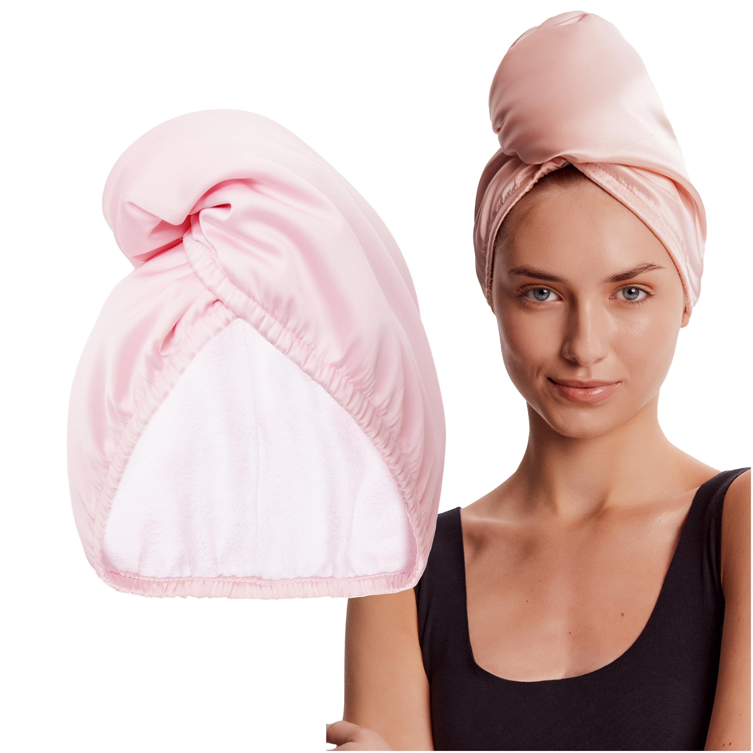 Glov Toalla de Microfibra Beige para Cabello Rizado Método Curly Secado Rápido Suave y Absorbente Ideal para Pelo Rizado Reduce Frizz y Tangles Experiencia Spa en Casa
